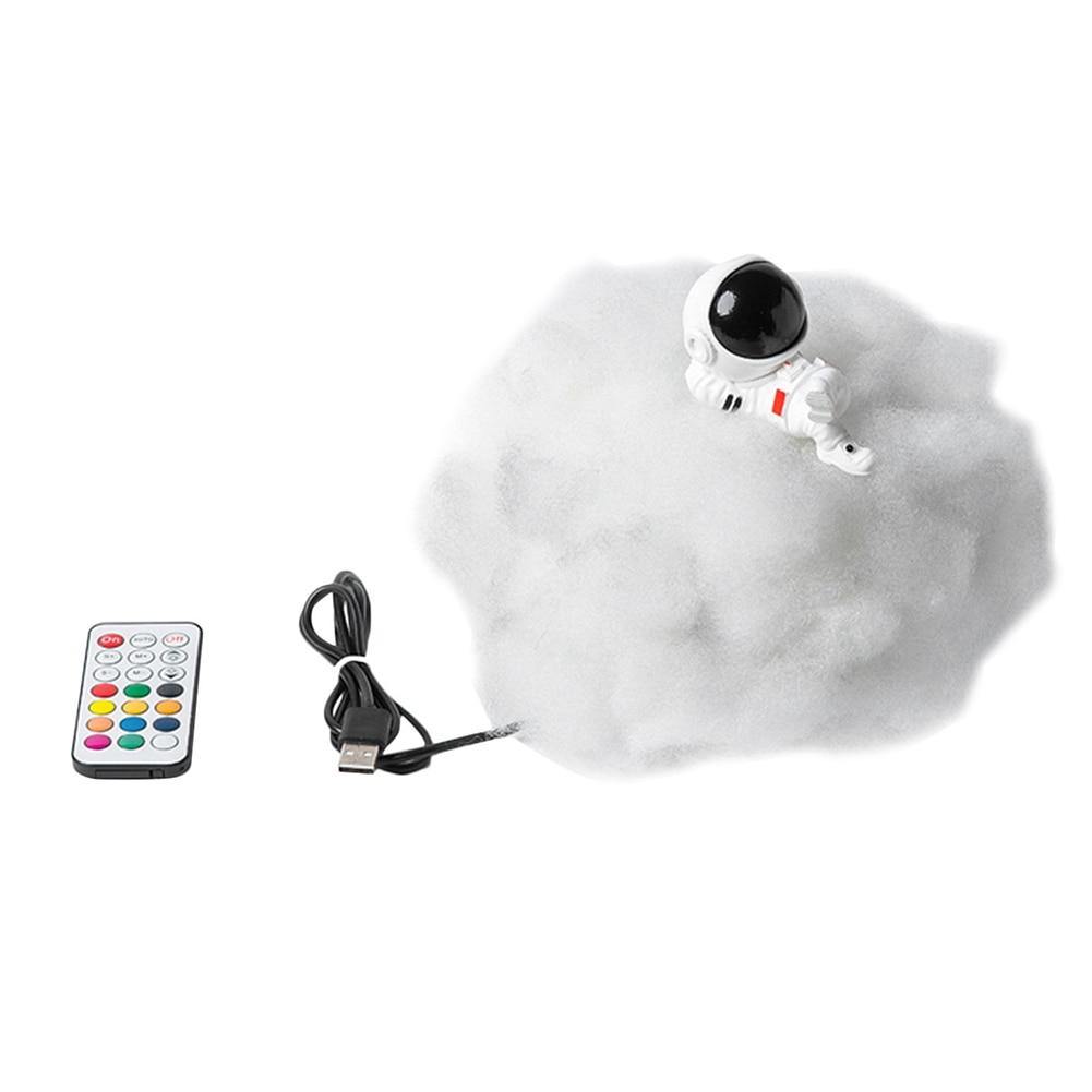 Sikunuo | Astronaut Colorful Clouds Night Light