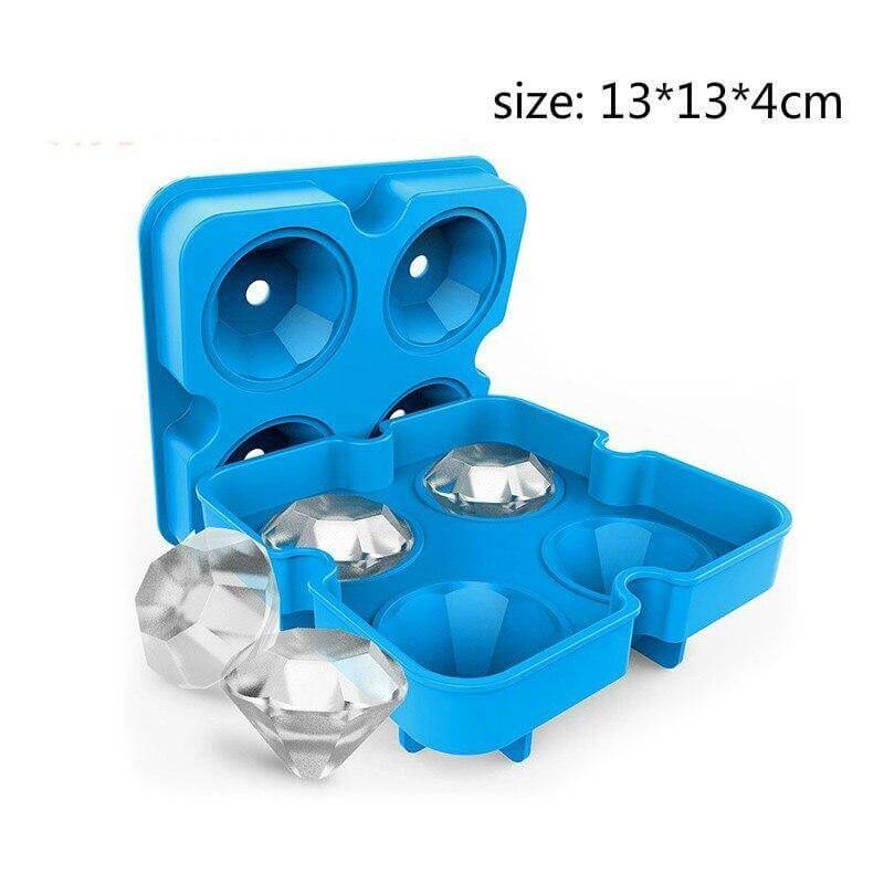 Sikunuo | Diamond Shape 3D Ice Cube Mold Tray