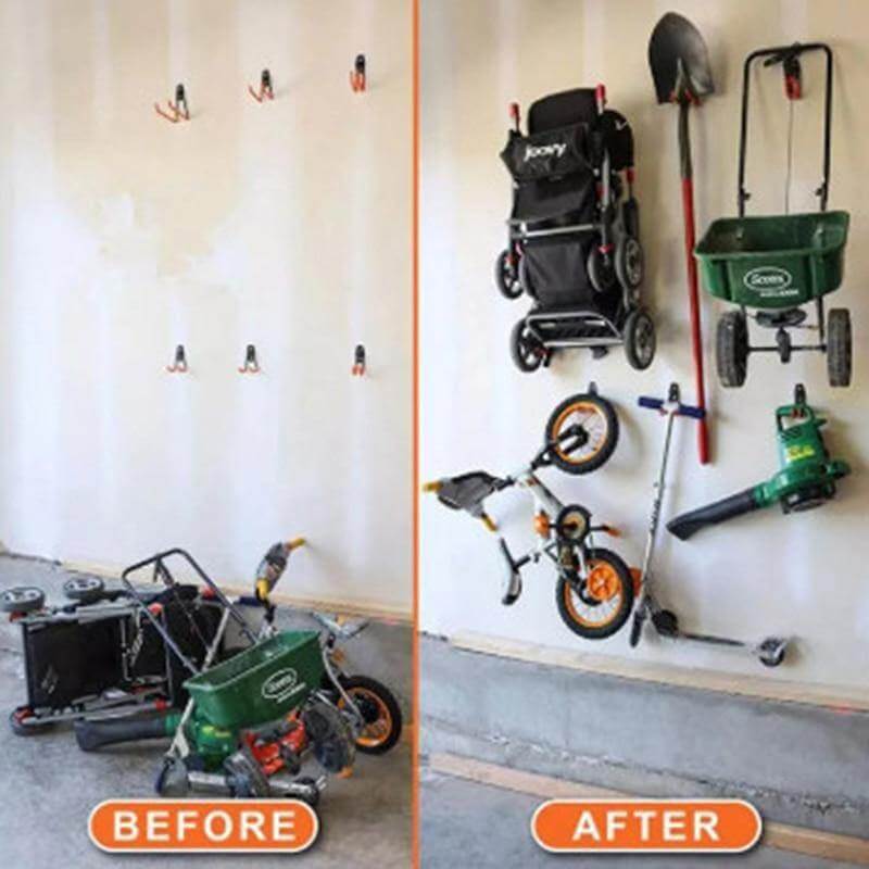 Sikunuo | Heavy Duty Wall Mount Metal Bicycle Hanger