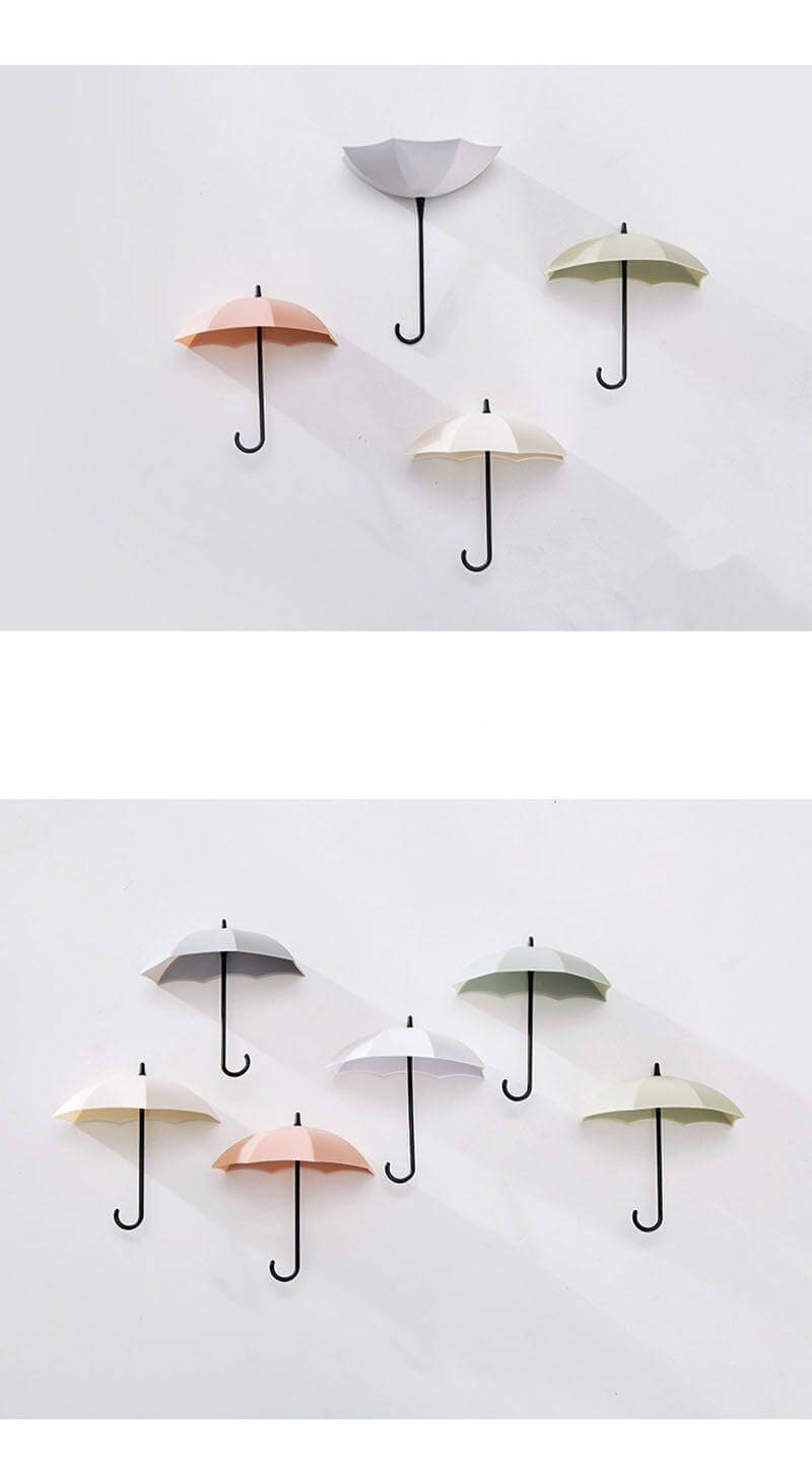 Sikunuo | 3pcs Nordic Umbrella Shaped Creative Racks
