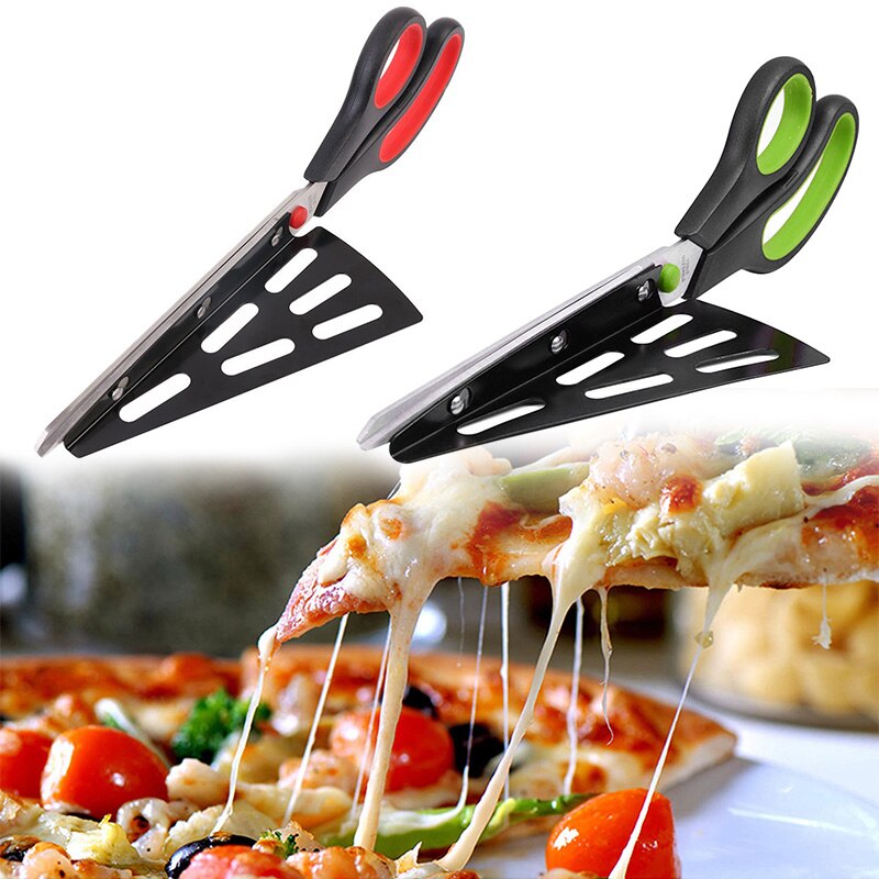 Sikunuo | Pizza Slicer Spatula Scissor