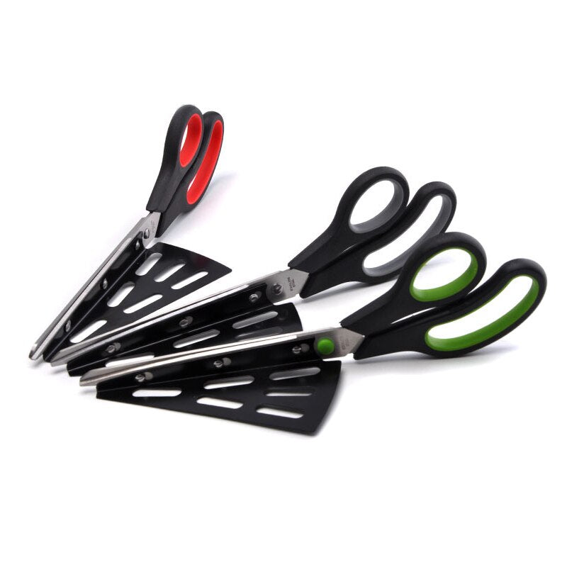 Sikunuo | Pizza Slicer Spatula Scissor