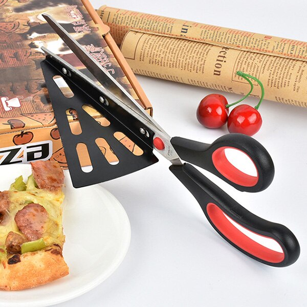 Sikunuo | Pizza Slicer Spatula Scissor