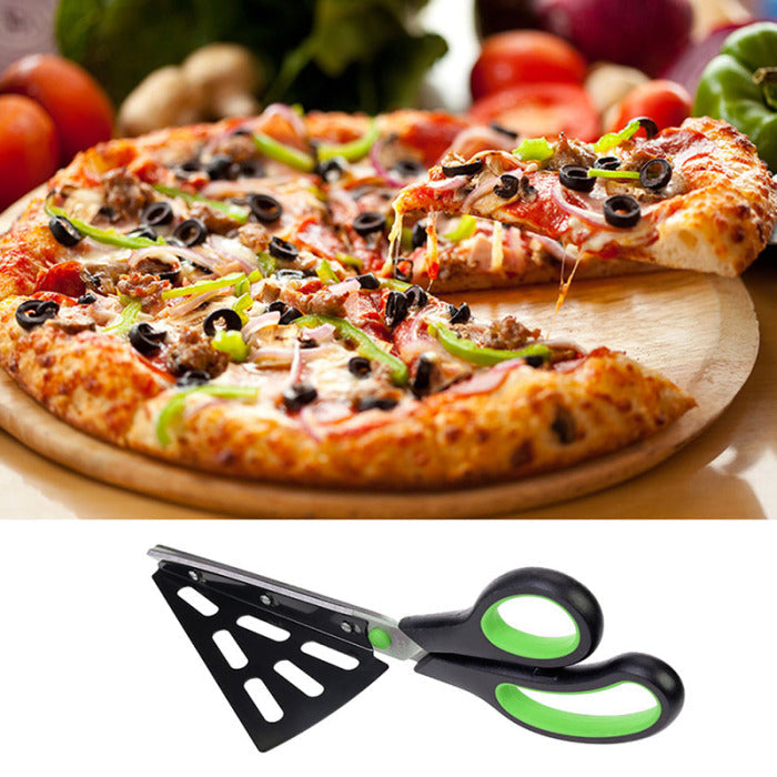 Sikunuo | Pizza Slicer Spatula Scissor