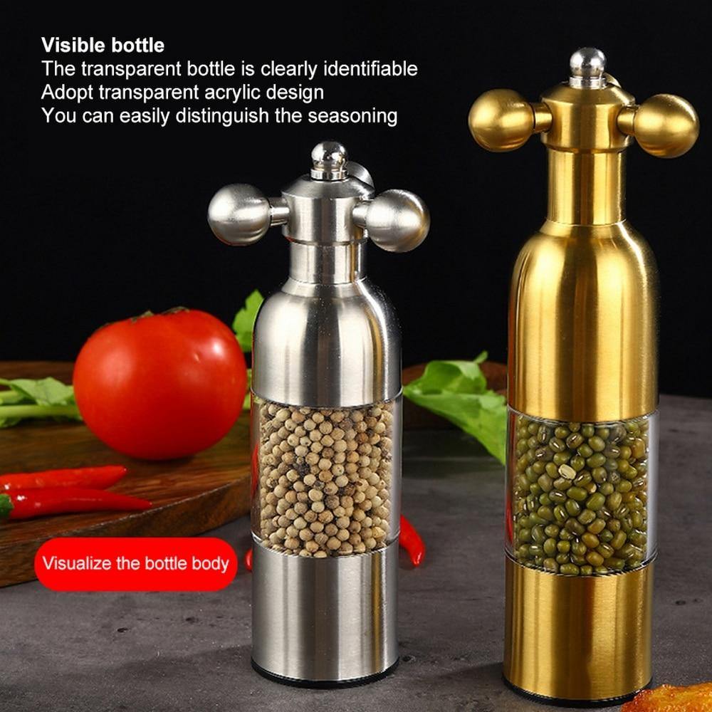 Sikunuo | Stainless Steel Elegant Ceramic Seasoning Grinder