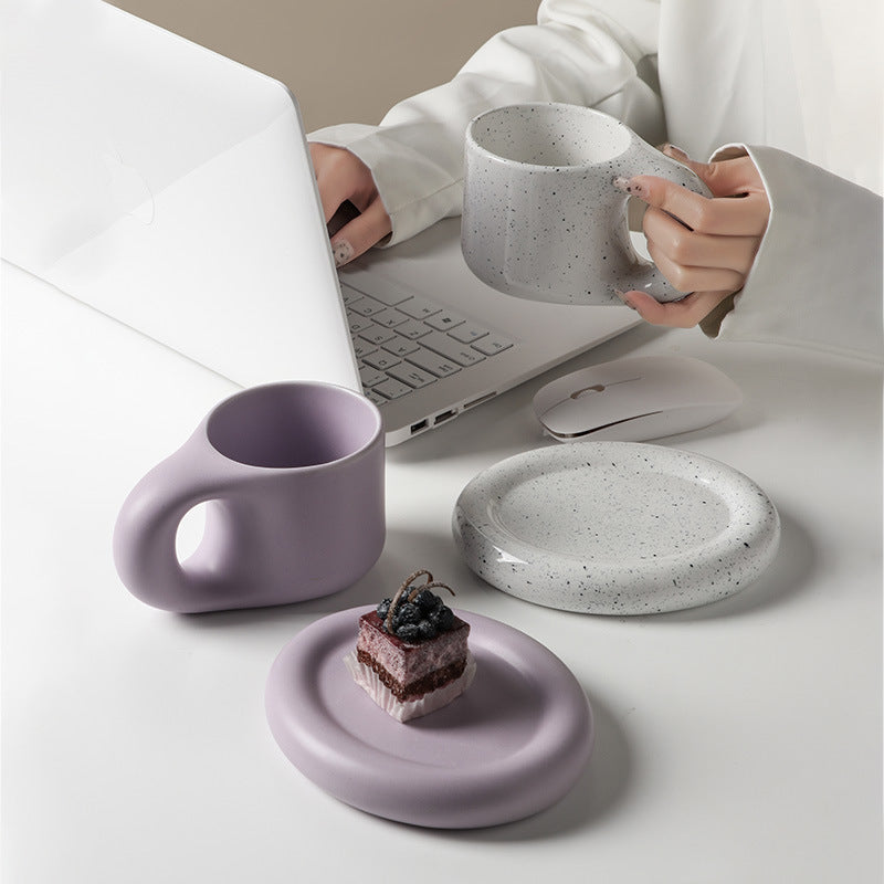 Sikunuo | Nordic Ceramic Handle Handmade Mug