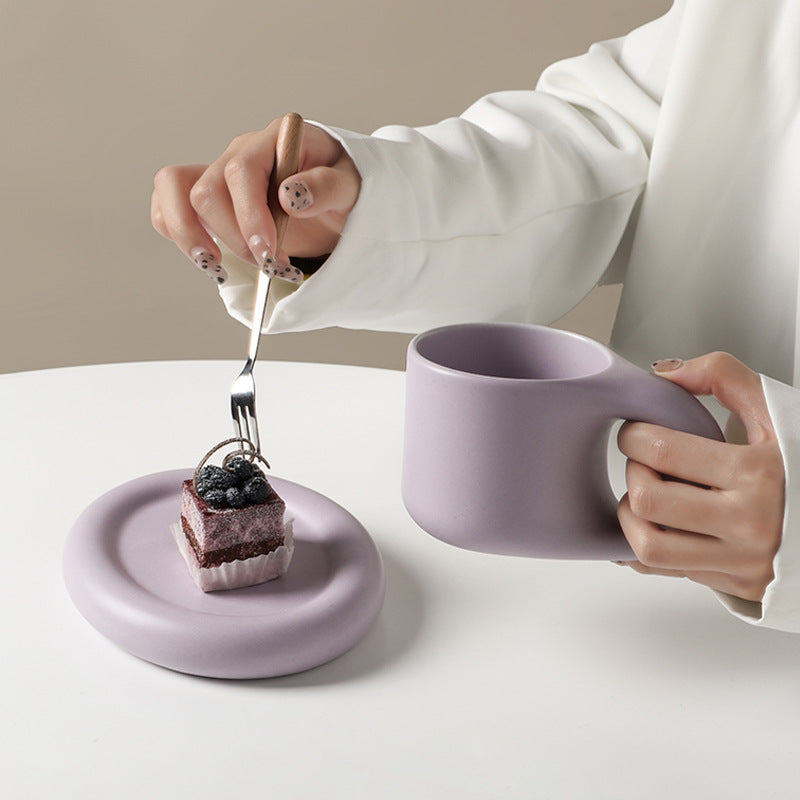 Sikunuo | Nordic Ceramic Handle Handmade Mug