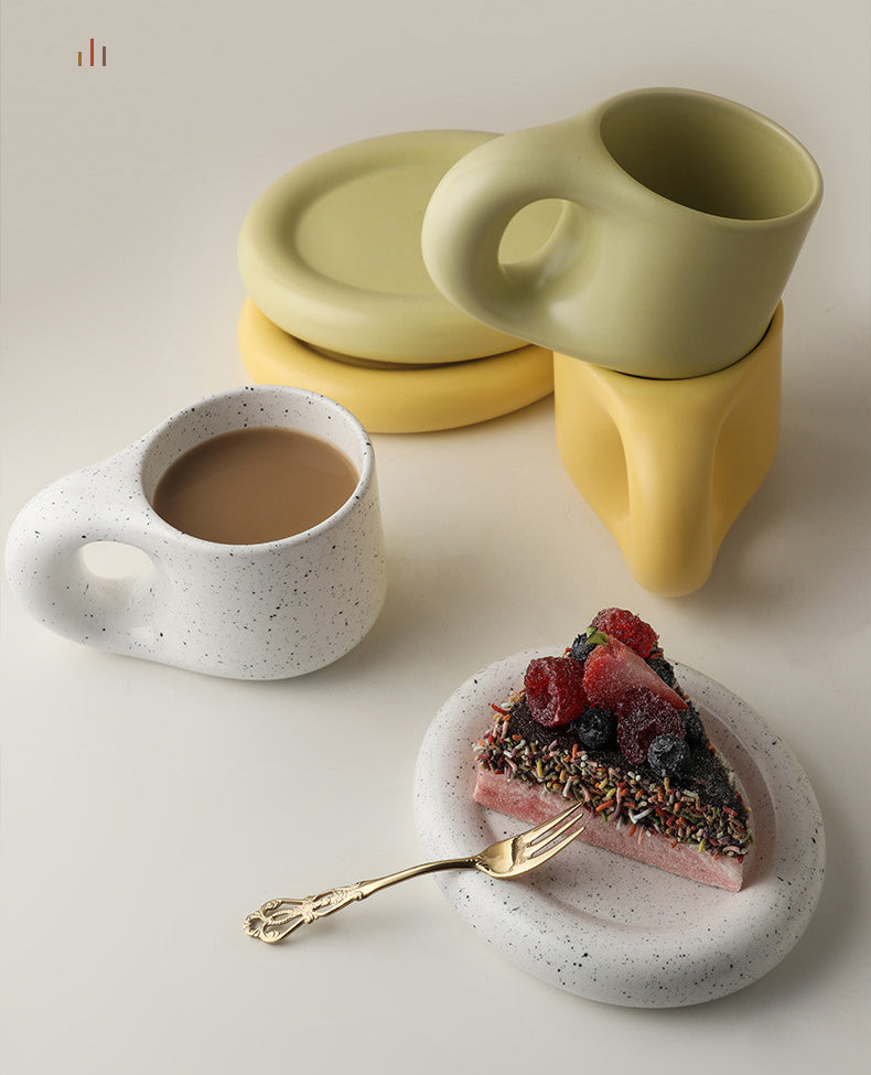 Sikunuo | Nordic Ceramic Handle Handmade Mug