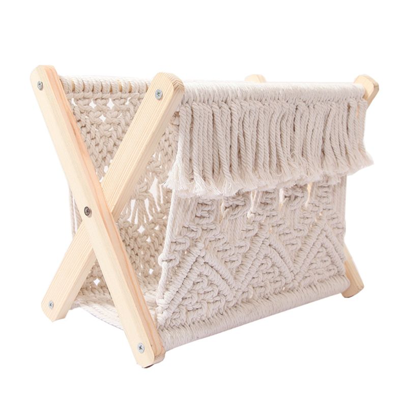 Sikunuo | Nordic Cotton Foldable Magazine Holder