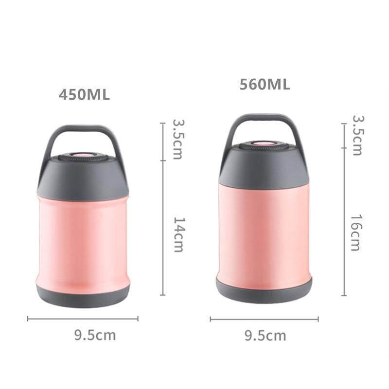 Sikunuo | Thermal Double Stainless Steel Lunch Mug Thermos