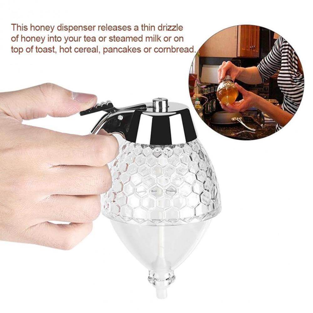 Sikunuo | Honeycomb Jar Honey Dispenser
