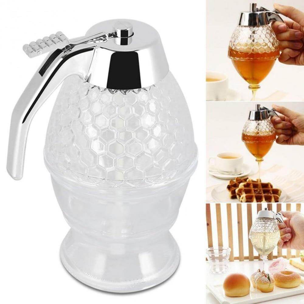 Sikunuo | Honeycomb Jar Honey Dispenser