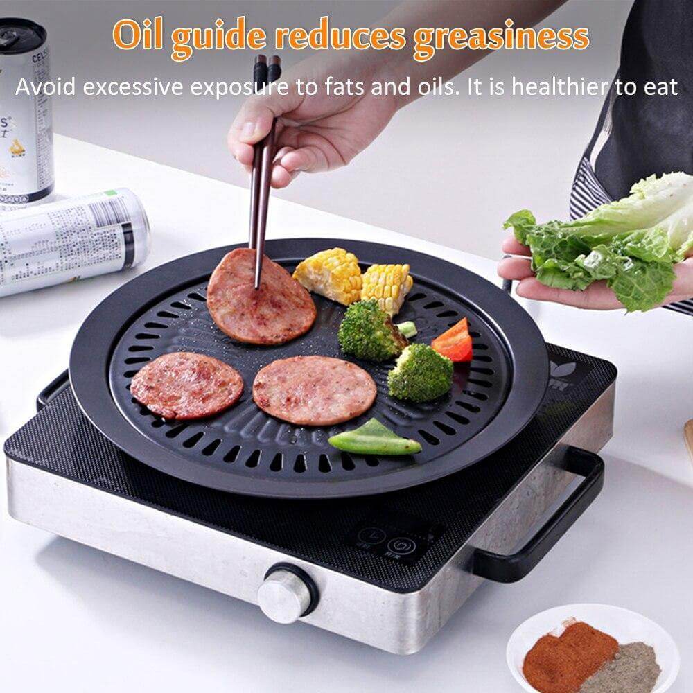 Sikunuo | Korean Portable Non-stick BBQ Grill Pan