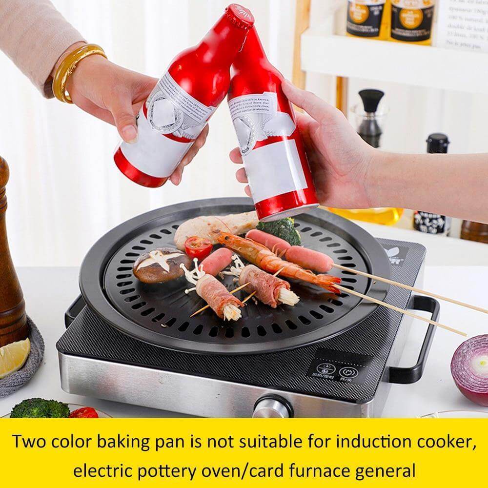 Sikunuo | Korean Portable Non-stick BBQ Grill Pan