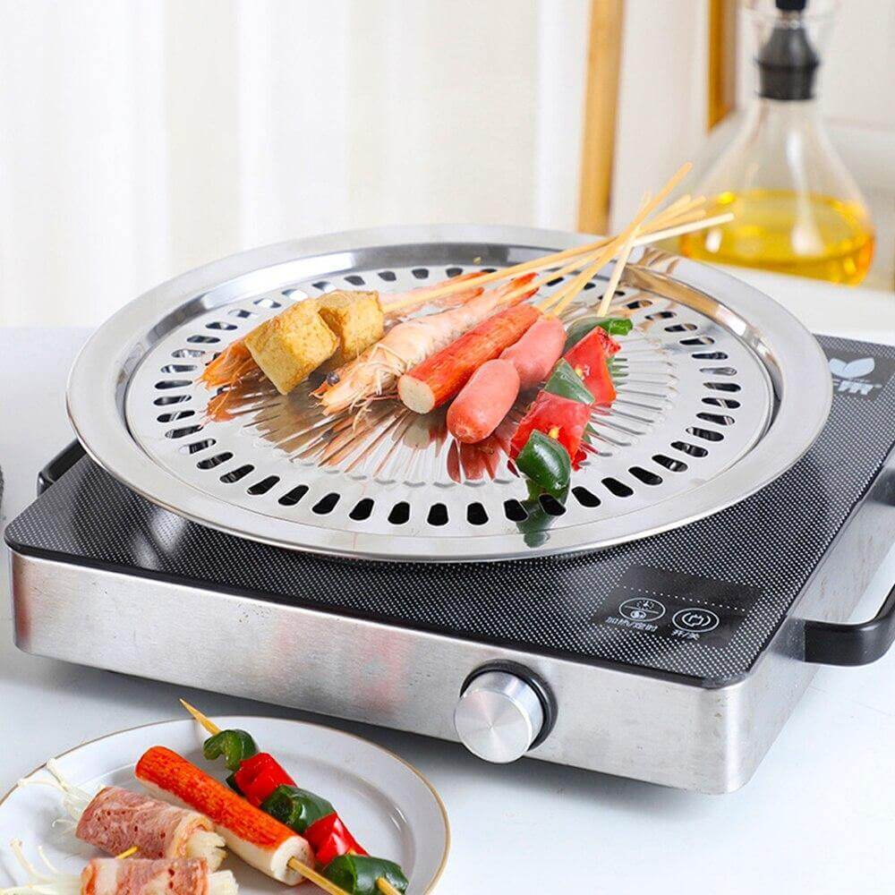Sikunuo | Korean Portable Non-stick BBQ Grill Pan