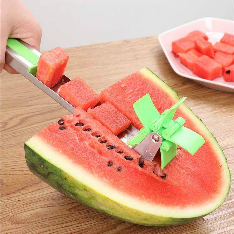 Sikunuo | Windmill Stainless Steel Easy Watermelon Slicer