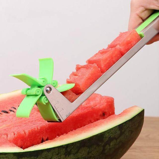 Sikunuo | Windmill Stainless Steel Easy Watermelon Slicer