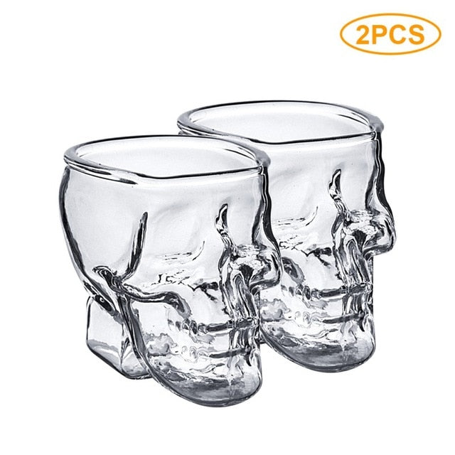 Sikunuo | 3D Transparent Skull Crystal Mug