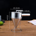Sikunuo | Stainless Steel Handheld Batter Dispenser