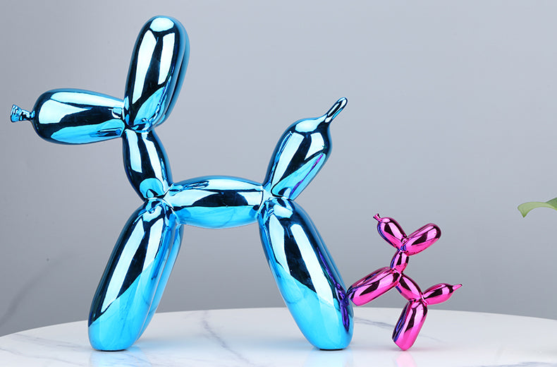 Sikunuo | Nordic Resin Balloon Dog Figurines