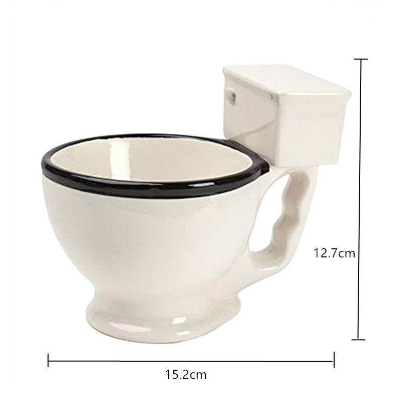 Sikunuo | Toilet Ceramic Coffee Mugs with Handgrip