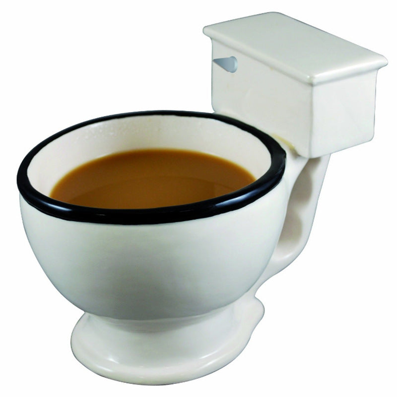 Sikunuo | Toilet Ceramic Coffee Mugs with Handgrip