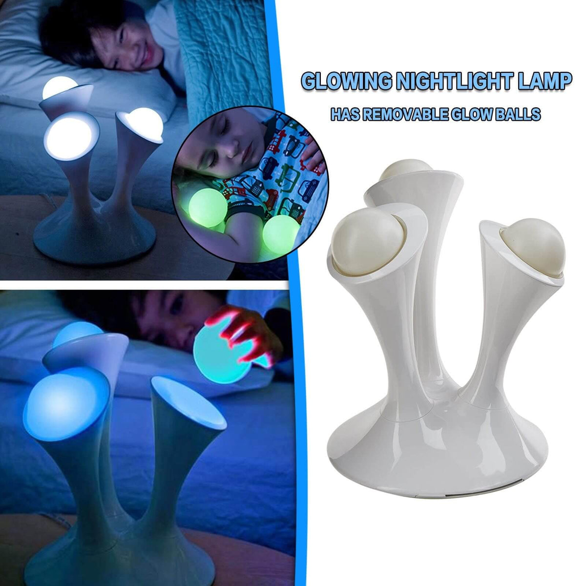 Sikunuo | Mushroom Nightlight Glowing Balls