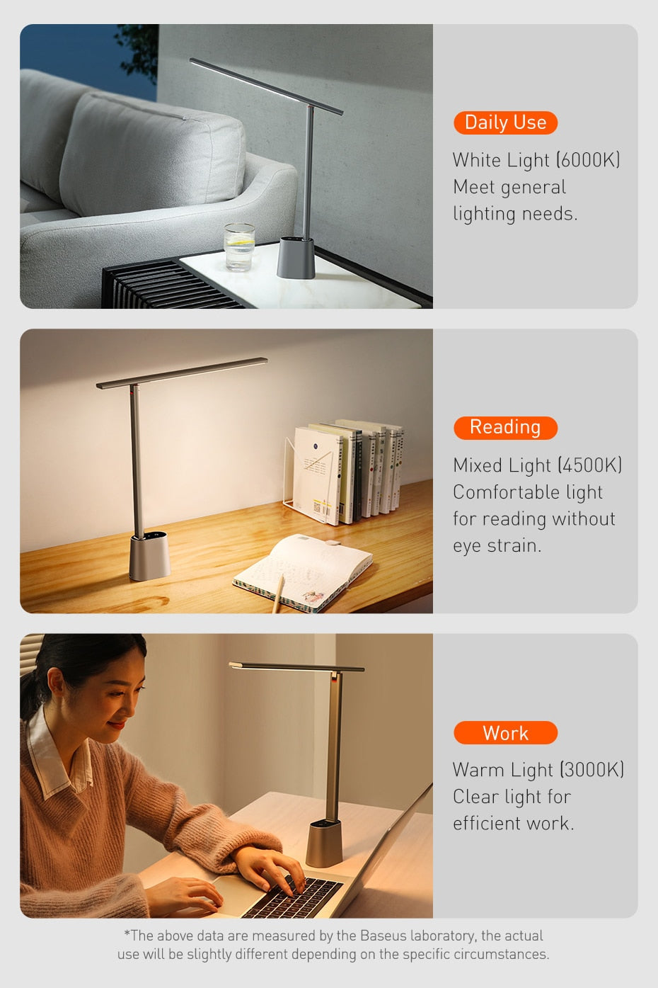 Sikunuo | Elegant Eye Protect Dimmable Smart Desk Lamp