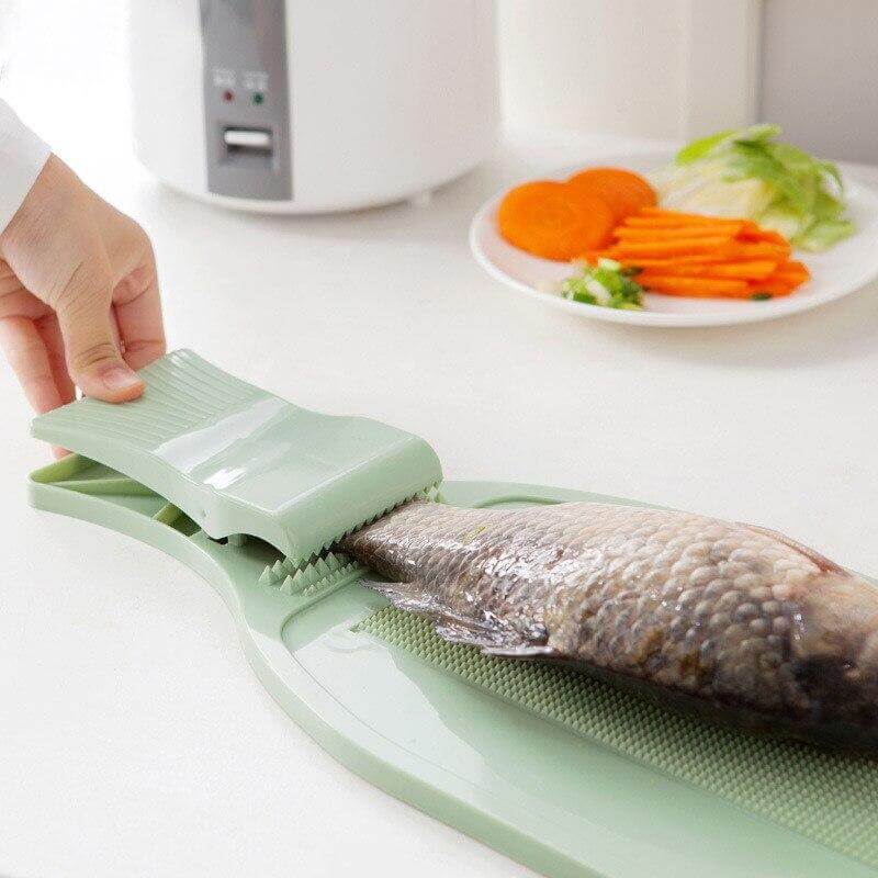 Sikunuo | Creative Fish Cutting Board with Clip