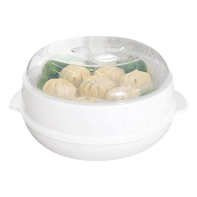 Sikunuo | Microwave Round Steamer Heater Bowl with Lid