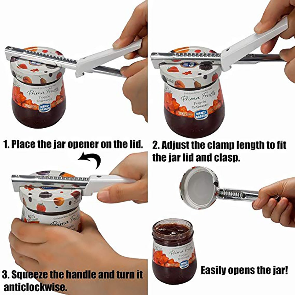 Sikunuo | Adjustable Easy Can Jar Opener