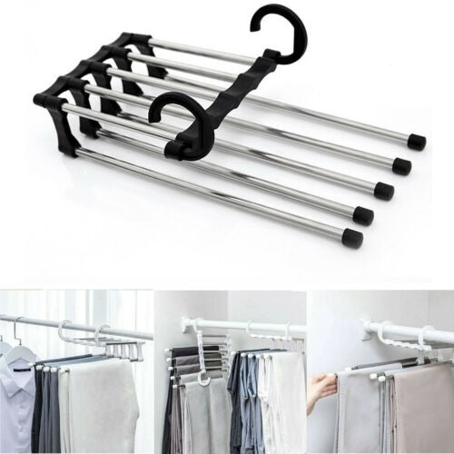 Sikunuo | Stainless Steel Multi Clothes Hanger Rack