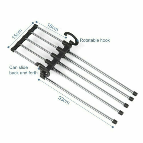 Sikunuo | Stainless Steel Multi Clothes Hanger Rack