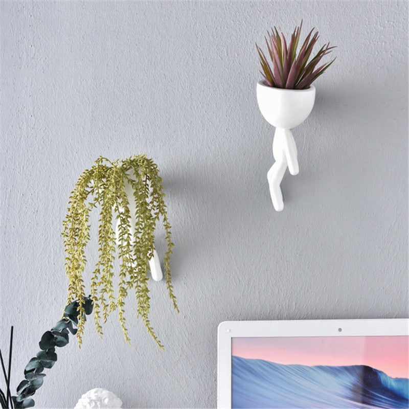 Sikunuo | Nordic Hanging Miniature Human Flower Pots