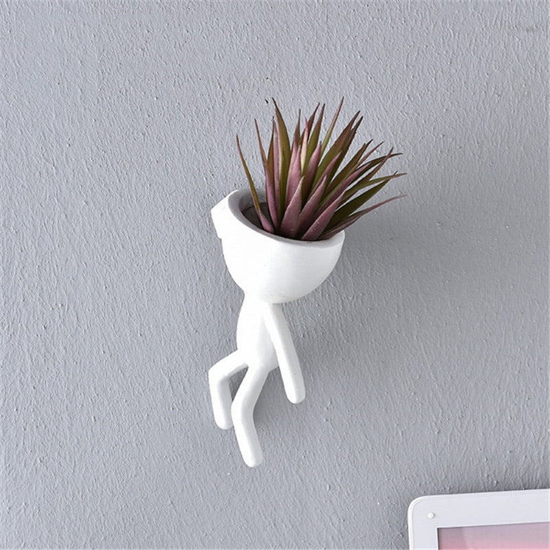 Sikunuo | Nordic Hanging Miniature Human Flower Pots