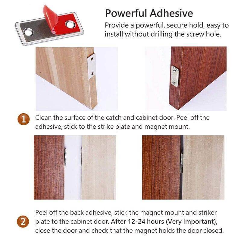 Sikunuo | Magnetic Ultra Thin Cabinet Magnet