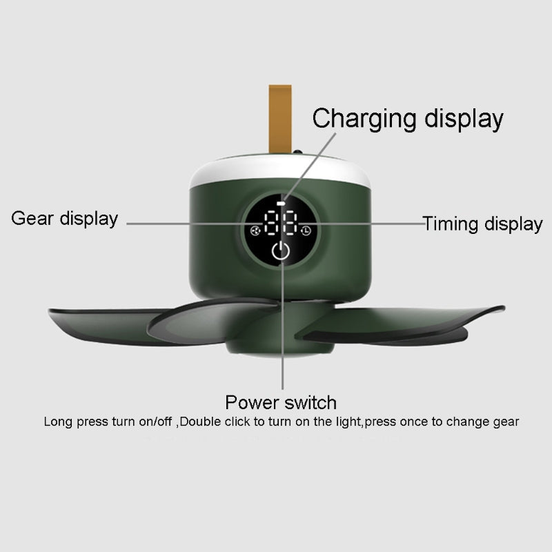 Sikunuo | Remote Control Air Cooler Ceiling Fan
