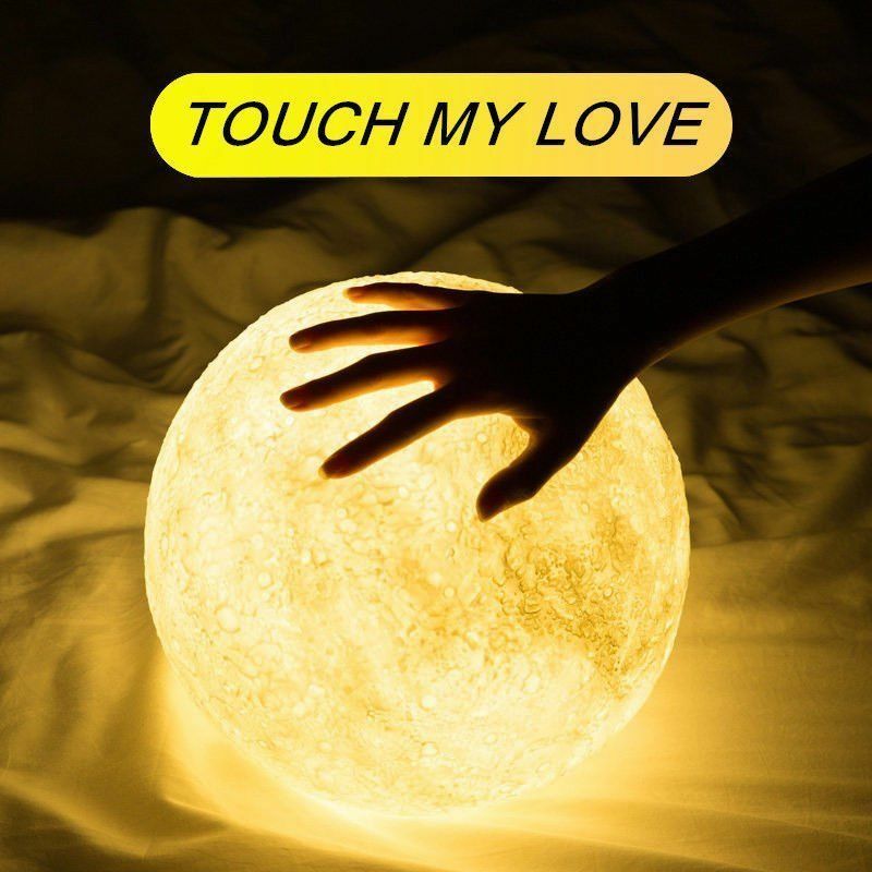 Sikunuo | Ultrasonic Moon Creative Air Humidifier Led Lamp