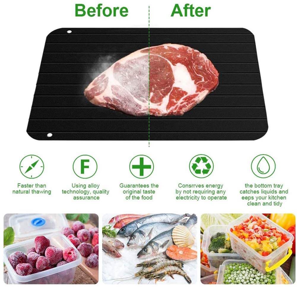 Sikunuo | Defrosting Meat Tray without Electricity