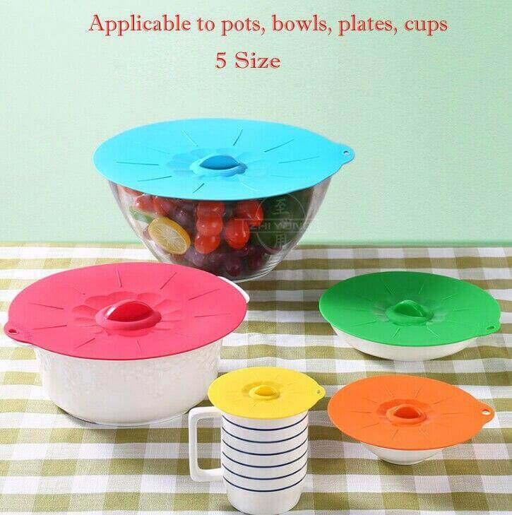 Sikunuo | Silicone Stretch Bowl Lid Set