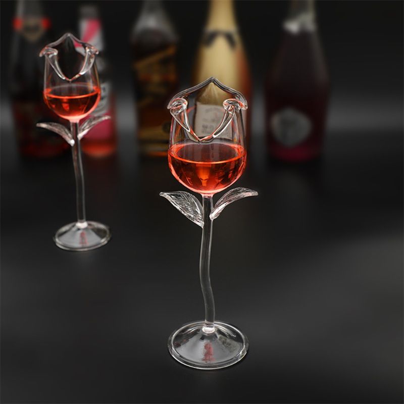 Sikunuo | Fancy Rose Wine Glass
