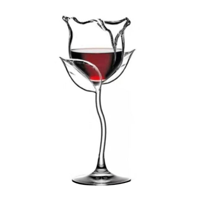 Sikunuo | Fancy Rose Wine Glass