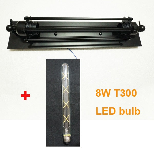 Sikunuo | Vintage Industrial Sconce Led Wall Lamp