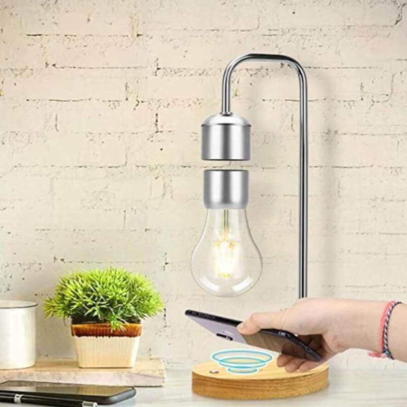 Sikunuo | Magnetic Levitating Wireless Bulb Desk Lamp
