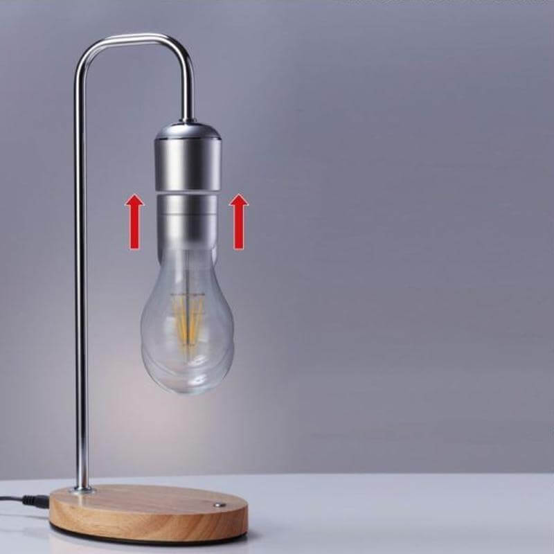 Sikunuo | Magnetic Levitating Wireless Bulb Desk Lamp