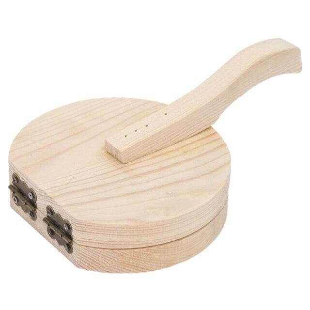 Sikunuo | Wooden Mini Dough Pressing Tool Presser