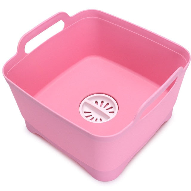 Sikunuo | Portable Large Vegetable Washer Drain Basket