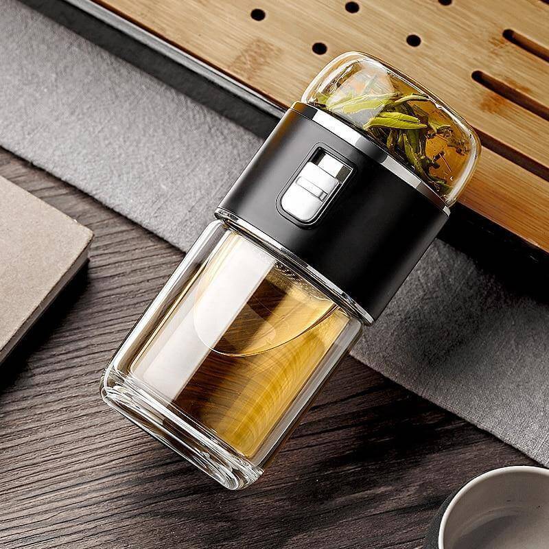 Sikunuo | Double Glass Portable Eco-Friendly Tea Infuser
