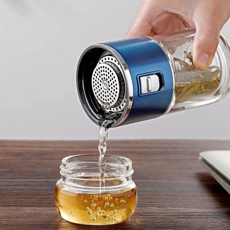 Sikunuo | Double Glass Portable Eco-Friendly Tea Infuser