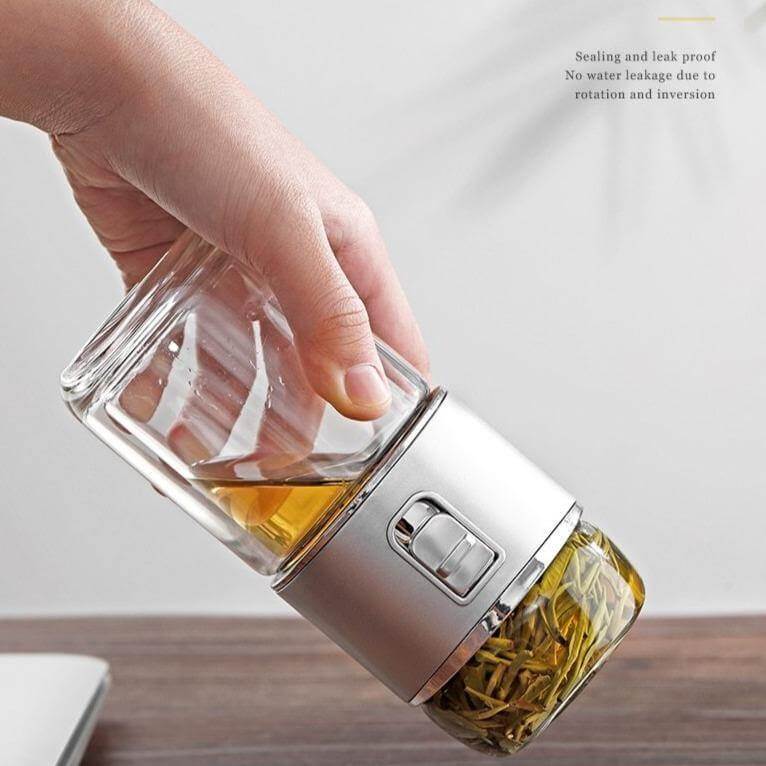 Sikunuo | Double Glass Portable Eco-Friendly Tea Infuser